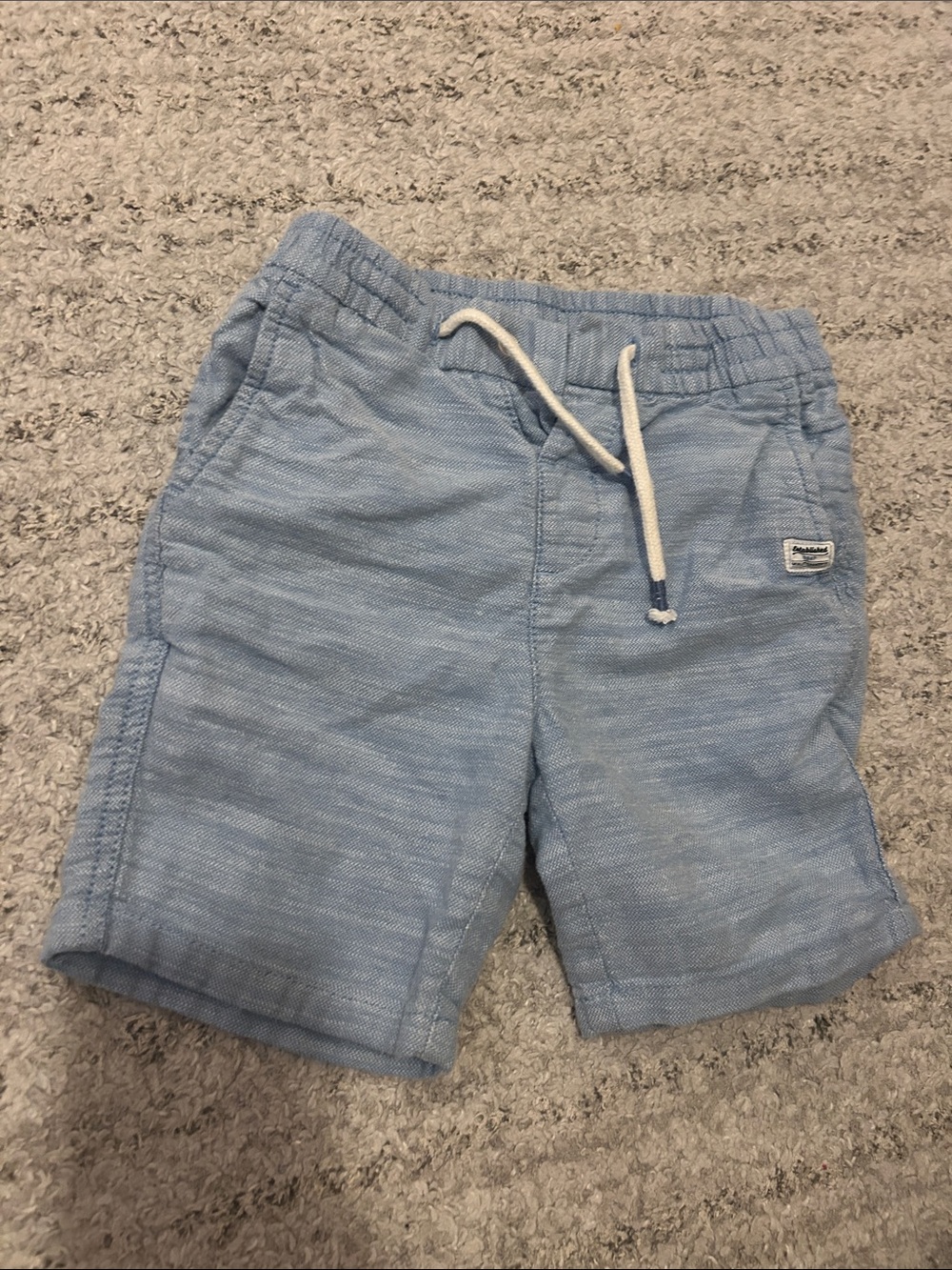 H&M Boys Shorts 100%Cotton Blue Easy pull up and down